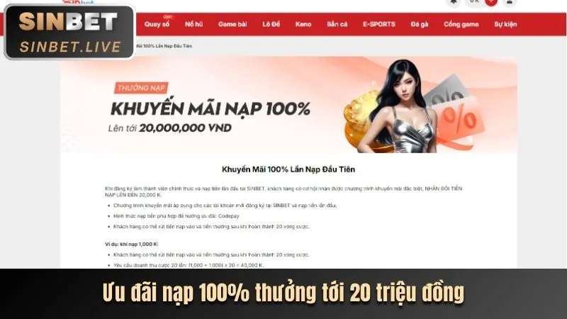 Thưởng nạp tiền hàng ngày hi88.com